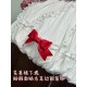 Twin Bears Take A Bite Of Cake White&Red JSK and Salopette(2nd Pre-Order/Full Payment Without Shipping)